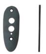 Pachmayr Recoil Pad Spacer .25" Thickness Black