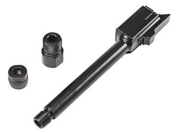 Glock 50480 G44  22 LR 4.02" Threaded Black, Thread Protector