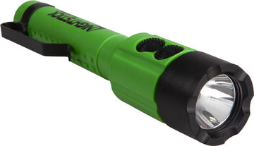 Nightstick NSP-2414GXL 140 Lumens Handheld Flashlight w/ Green Laser 2 AA - Green Body