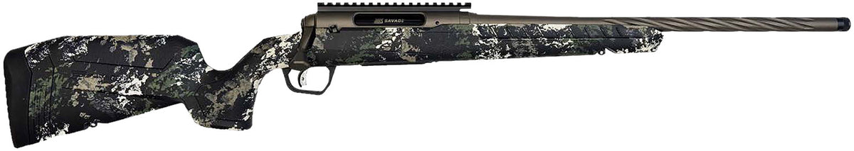 Savage Axis 2 Pro Compact 7mm-08 Rem 20" 4+1 Bolt Action Rifle - Bronze Cerakote/Forest SP Camo