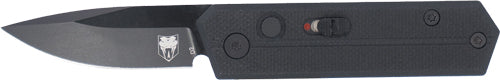 CobraTec Knives Stinger 1.9" Black D2 Auto Folding Knife