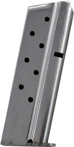 Metalform Magazines 1911 Officers 9mm Luger 8-Rd Stainless Steel Magazine