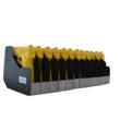 Altus Brands BenchMaster Twelve Gun Pistol Rack - Kydex Vertical Safe Storage