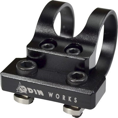 Odin Works M-LOK Flashlight Mount - 1" 6061 Billet Aluminum Black Anodized