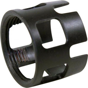 Guntec USA AR-15 Wide Castle Nut Extreme Duty - Steel Black Nitride