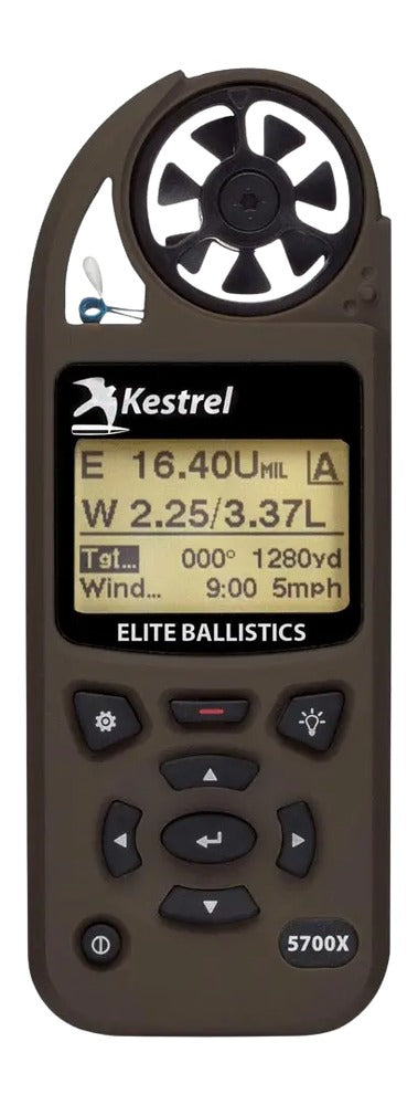 Kestrel Ballistics 5700X Elite Weather Meter w/ Applied Ballistics and LiNK FDE - Berry Compliant