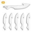 Outdoor Edge RazorSafe RRP306 3\" Caping Blade Replacement Blades - 6 Pack