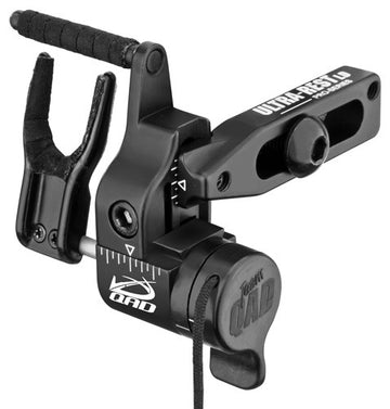 QAD UltraRest LD Black Right Hand Full Containment Drop-Away Arrow Rest