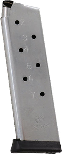 Metalform Magazines 1911 Government .45 ACP 7-Rd Stainless Steel Magazine - Removable Base