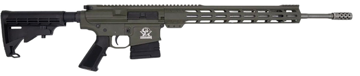 Great Lakes Firearms GL-10 AR-10 6.5 Creedmoor 20" 10+1 Semi-Auto Rifle - OD Green