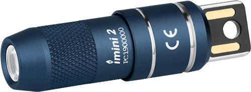 Olight iMini 2 50 Lumen LED Keychain Flashlight - Midnight Blue