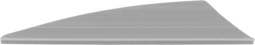 TAC Vanes Driver 2.75" Gray Fletching - 36 Pack
