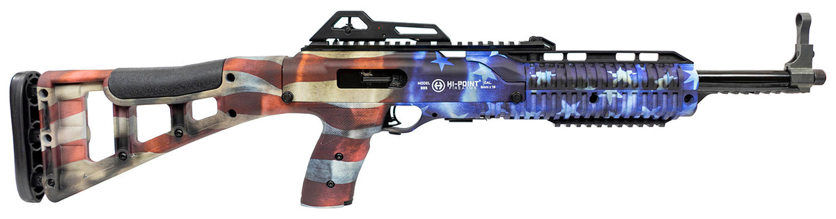 Hi-Point 995TS Carbine 9mm Luger 16.5" 10+1 Semi-Auto Rifle - Grand Union Flag
