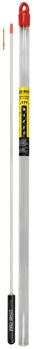 Pro-Shot Stainless 1-Piece Airgun Cleaning Rod 22.5" with .17 Cal Jag