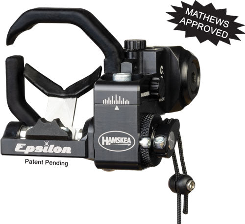Hamskea Archery Epsilon Arrow Rest RH Black - Mathews Bracket