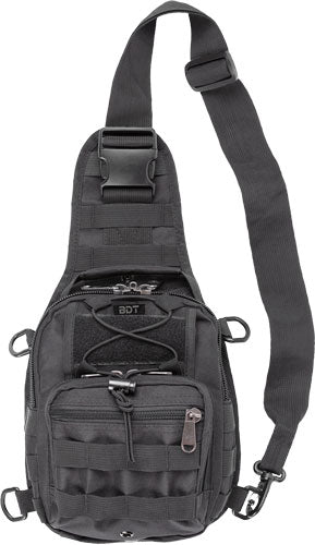 Bulldog BDT X-Small Go Sling Bag Black MOLLE Webbing