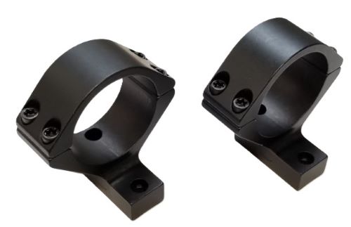 Talley Manufacturing 1" Ring/Base Combo High - Savage Revel - Black