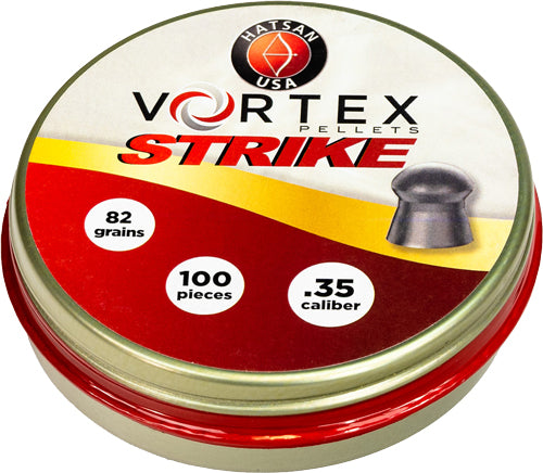 Hatsan USA Vortex Strike .35 Cal 81.02gr Pointed Airgun Pellets - 100ct