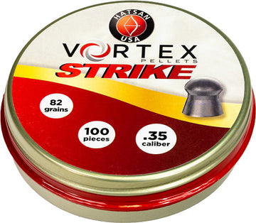 Hatsan USA Vortex Strike .35 Cal 81.02gr Pointed Airgun Pellets - 100ct