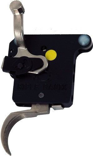 Rifle Basix LV1K Rem 700 8oz-1.5 lb Single-Stage Trigger w/ Safety - Silver