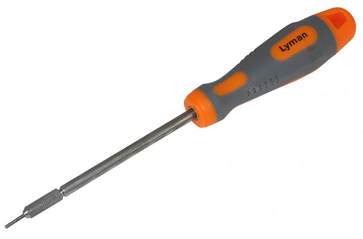 Lyman Turbo Flash Hole Cleaner Multi-Caliber Steel & Wood