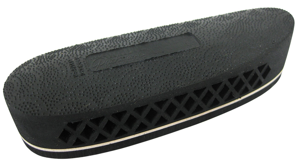 Pachmayr F325 Deluxe Recoil Pad Small Black with White Line - Rubber