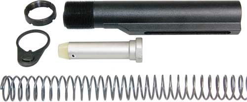 Guntec USA AR-10 Mil-Spec .308 Buffer Tube Kit w/ Buffer & Spring - Anodized Black