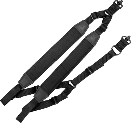 GrovTec GTSL118 MOLLE Backpack Sling w/ Push Button Swivels - Black