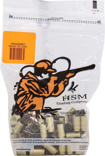 HSM Ammo .40 S&W Once Fired Unprimed Brass - 100 Count