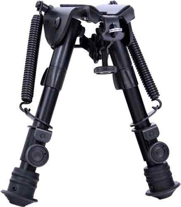 Aimtech Heavy Duty Adjustable Bipod 6"-9" Matte Black