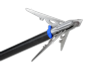 G5 Outdoors Megameat 100gr 2" Cut 3-Blade Expandable Broadhead - 3 Pack