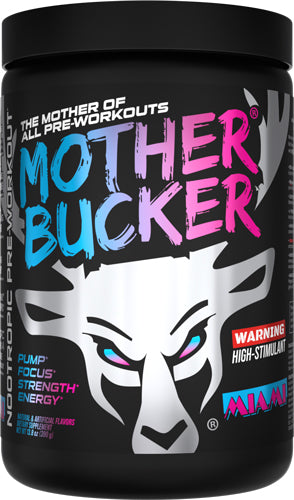 Bucked Up Mother Bucker Pre-Workout Miami 20 Servings