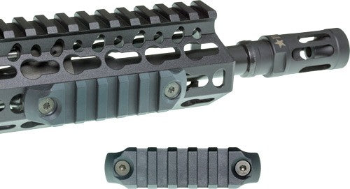 Bravo Company KeyMod 3" Nylon 5-Slot Picatinny Rail Section - Black