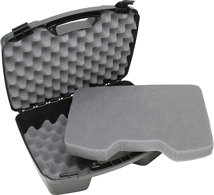MTM Case-Gard 81140 Handgun Case Black Polypropylene Holds 4 Handguns w/ Up to 8" Barrels