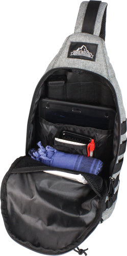 Red Rock Gear Metro Sling Pack 11L Gray 600D Polyester - CCW Compartment