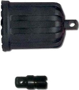 Beretta A400 Xtrema Magazine Cap w/Swivel Studs - Black Aluminum