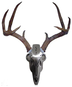 Do All Traps Iron Buck Antler Mount Kit - Brushed Steel