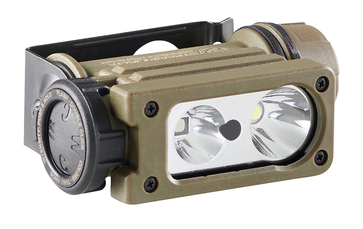 Streamlight Sidewinder Compact III UC 275 Lumen Hands-Free Light - Coyote Tan