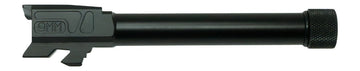 Faxon Firearms Duty Series Threaded 9mm Luger 4.69" 1:10 Twist Pistol Barrel - Fits Glock 48 - Black Nitride