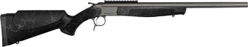 CVA Scout TD 350 Legend 20" 1-Rd Break Action Rifle - Tungsten Cerakote Black Web