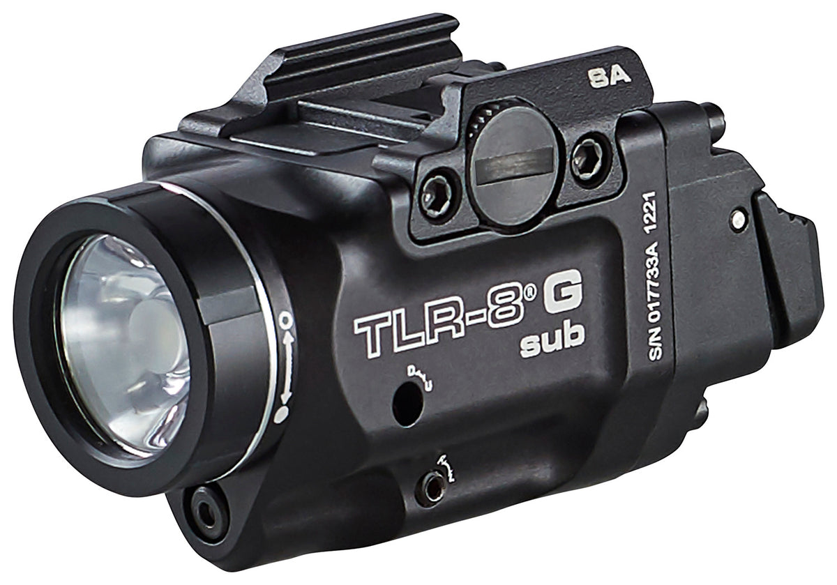 Streamlight TLR-8 X G Sub 500 Lumen C4 LED Weapon Light w/Green Laser - Springfield Armory Hellcat