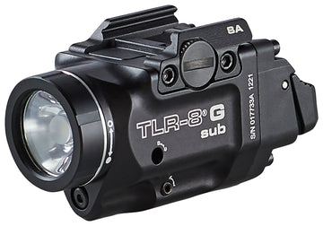 Streamlight TLR-8 X G Sub 500 Lumen C4 LED Weapon Light w/Green Laser - Springfield Armory Hellcat