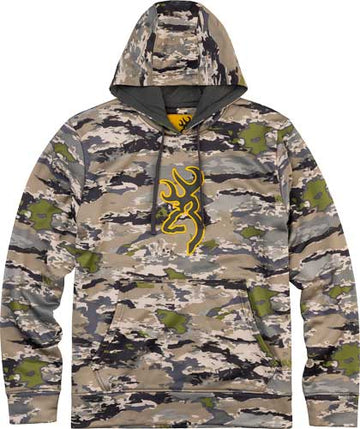 Browning Tech Hoodie LS OVIX Camo Large