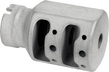 Midwest Industries Alpha Tank Brake 24mm Silver Matte