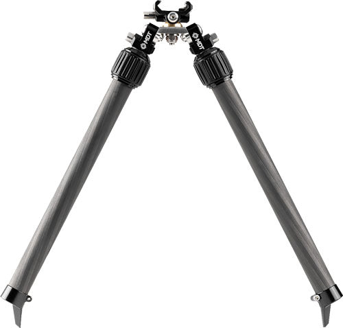 MDT Sporting Goods Backcountry Bipod 7.5-14.3" Carbon Fiber/Aluminum Black - Picatinny