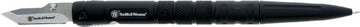 Smith & Wesson Folding Pen Knife 1.6" Blade 7.6" Overall - Black Aluminum