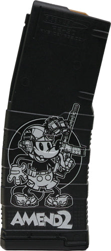 Amend2 MOD-3 5.56x45mm NATO 30-Rd AR-15 Polymer Magazine - Steamboat Willie