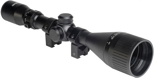 Hatsan USA Optima 3-12x50 AO Airgun Scope 1in Tube 1/4 MOA