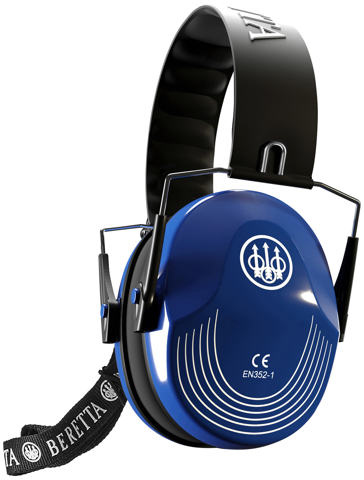 Beretta Safety Pro Earmuff Blue - 25dB SNR Hearing Protection