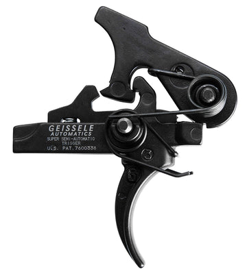 Geissele Automatics SSA AR-15 2-Stage Curved 4.5 lb Trigger - Non-Adjustable